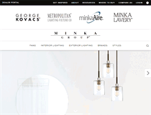Tablet Screenshot of minkagroup.net